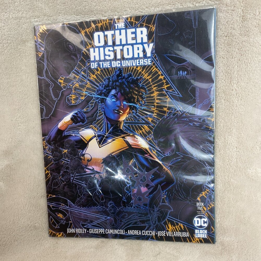 The Other History of the DC UNIVERSE # 5 a VF BLACK LABEL 2021